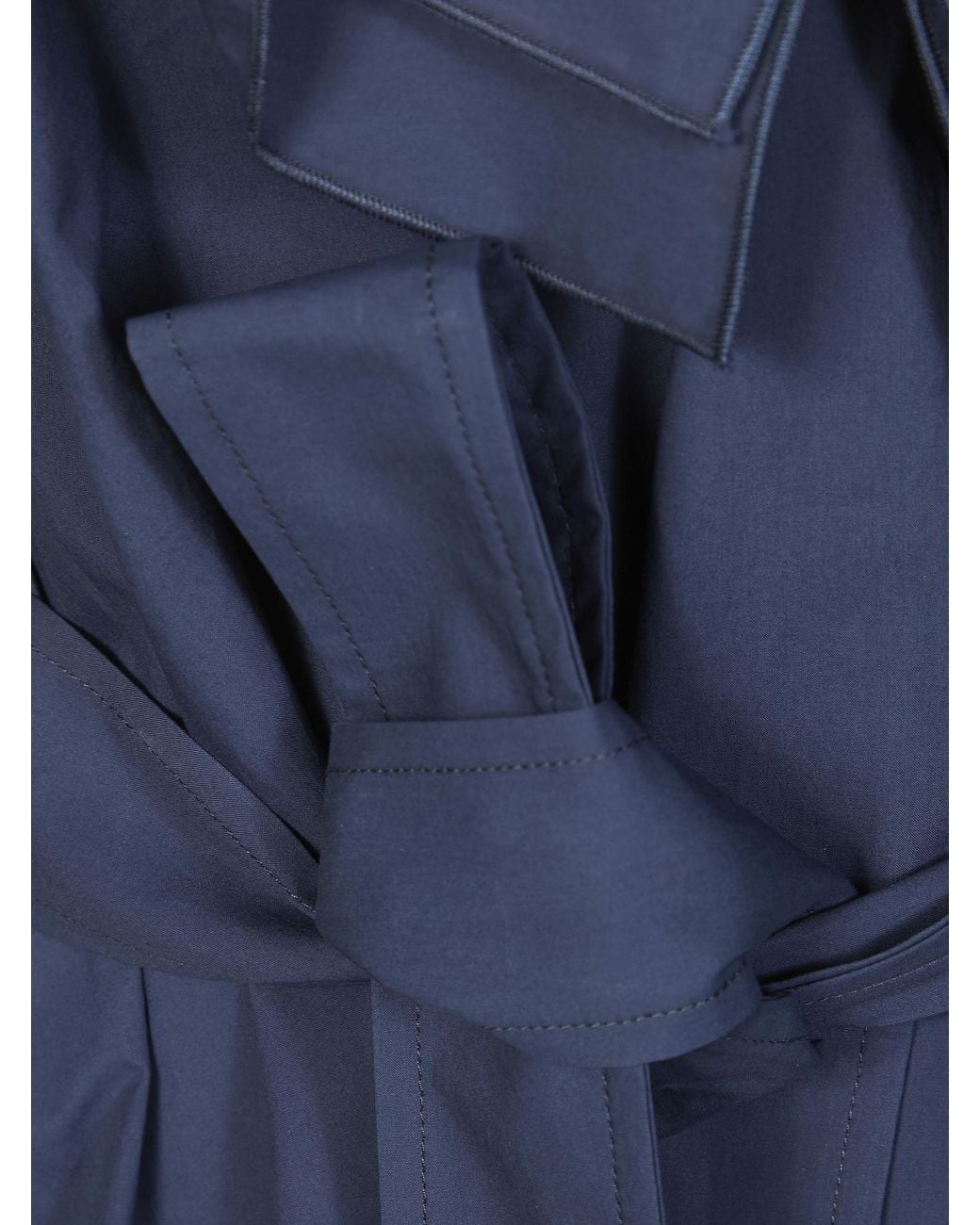 P.A.R.O.S.H. Blue Belted Blouse