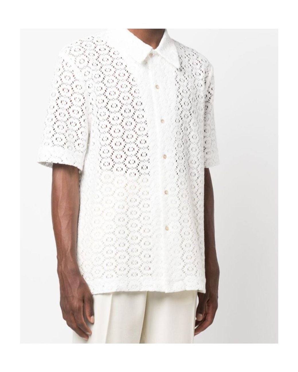 Séfr White Séfr Noam Shirt for men