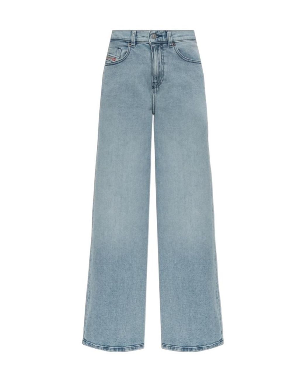 DIESEL Blue 1978 D-Akemi Wide Leg Jeans