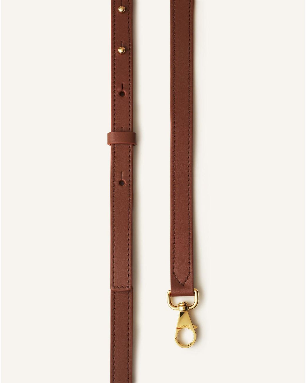 Lanvin Brown Bag Catch Shoulder Bag