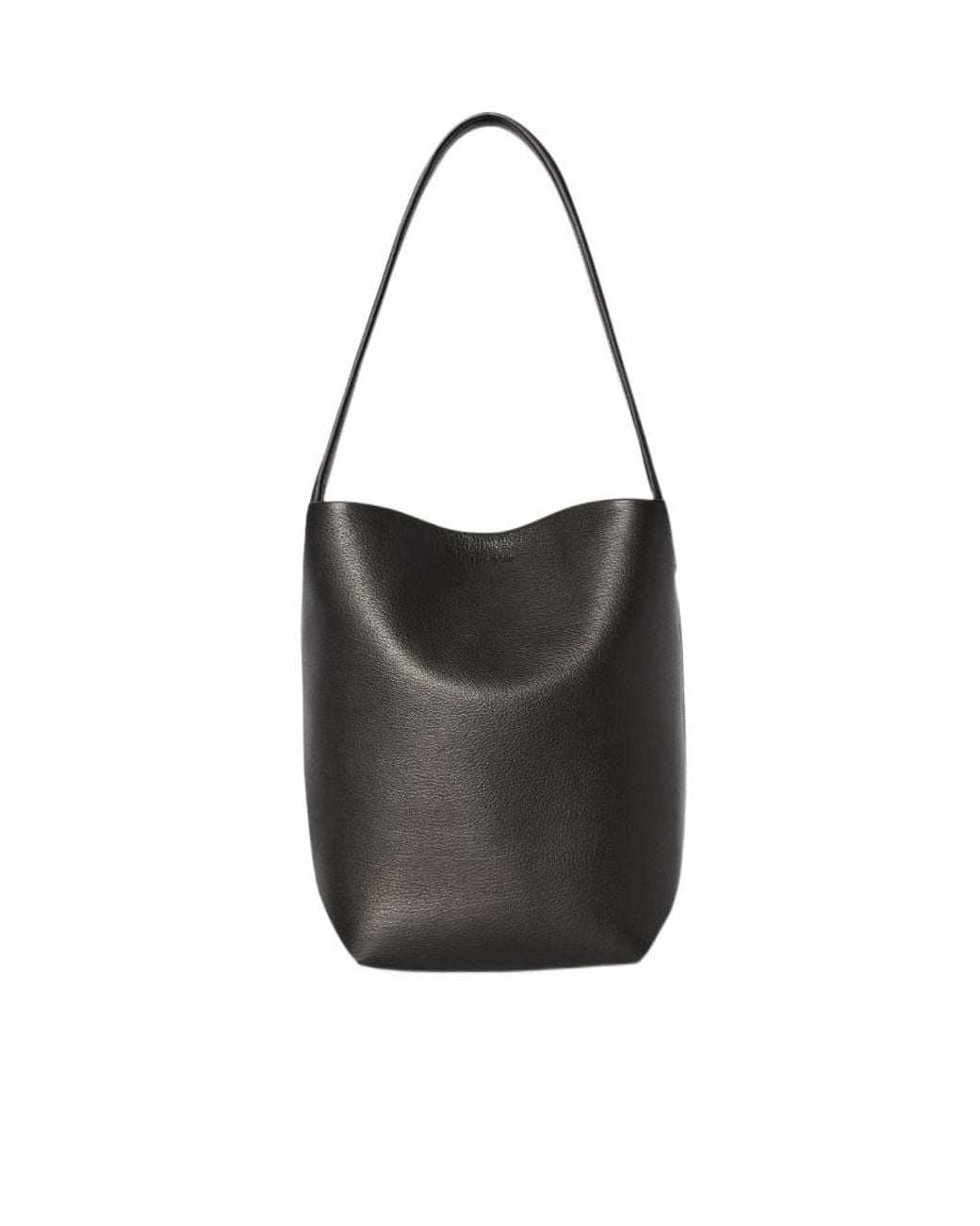 The Row Black Small N/S Park Tote Bag