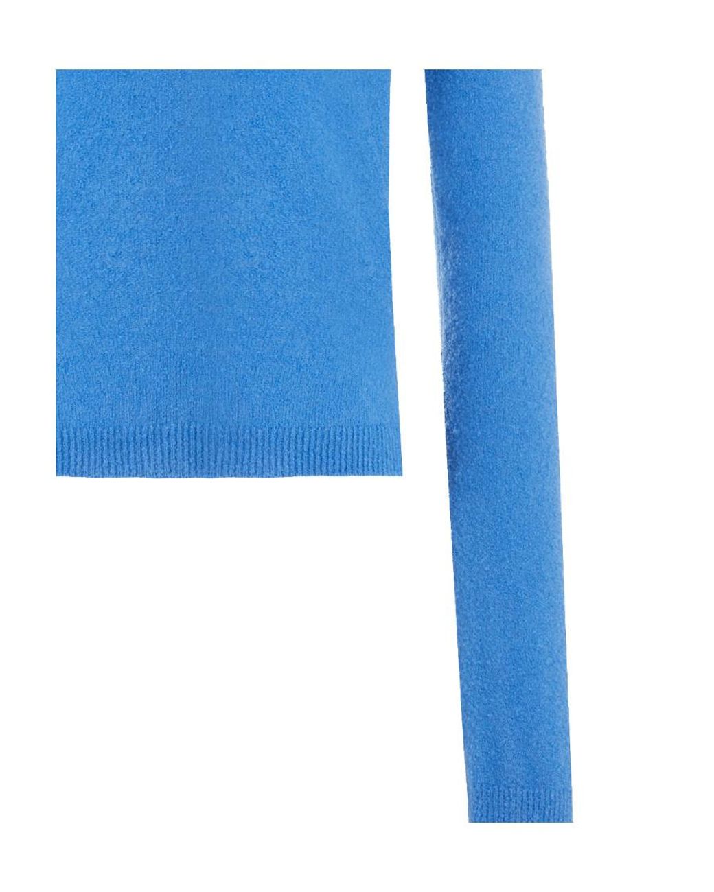 Nanushka Blue Long-Sleeved Crewneck Knitted Jumper