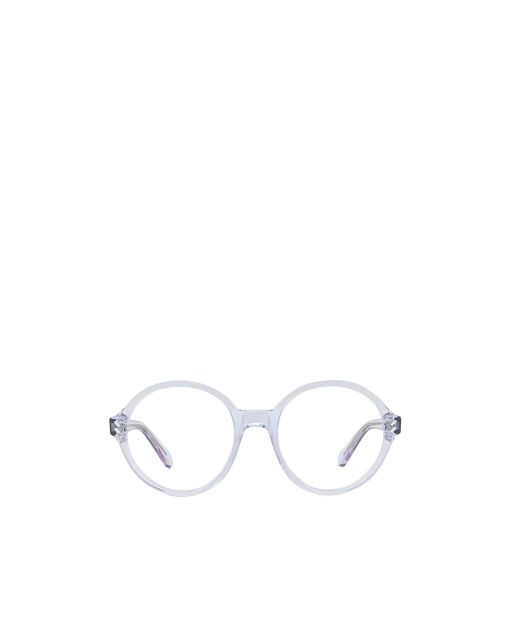 Stella McCartney White Eyewear Round Frame Glasses