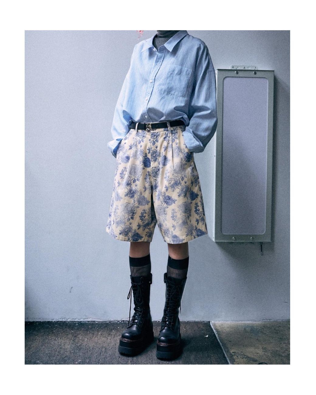 R13 Gray Jesse Carpenter Short
