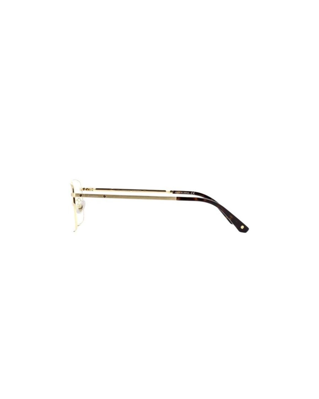 Cartier White Square Frame Glasses for men