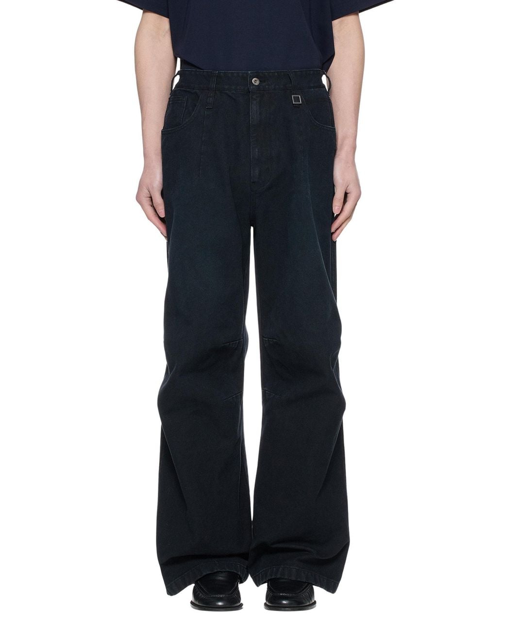 Wooyoungmi Blue Belt Loop Jeans for men