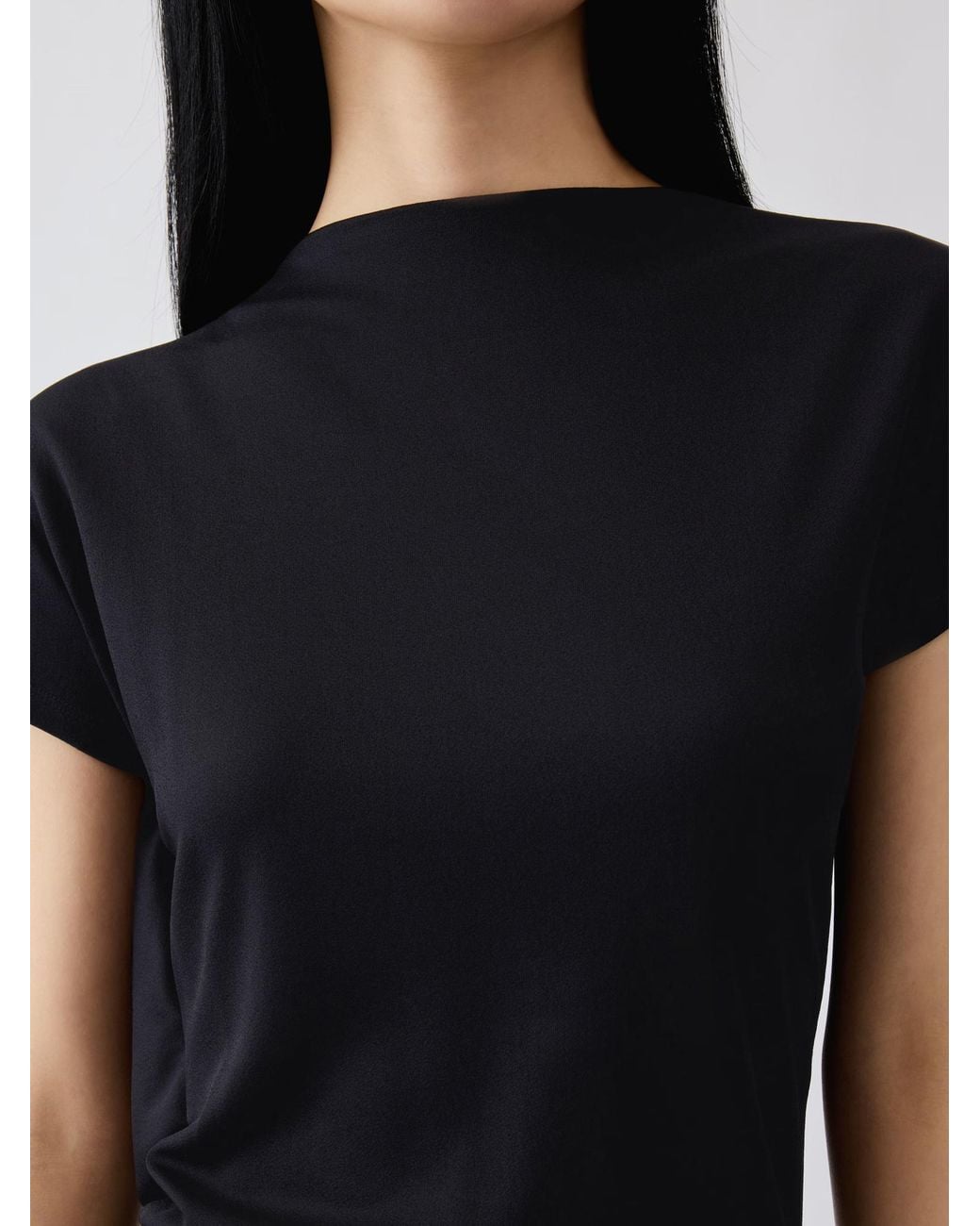 Jacquemus Black The Mistral Short-Sleeved Dress