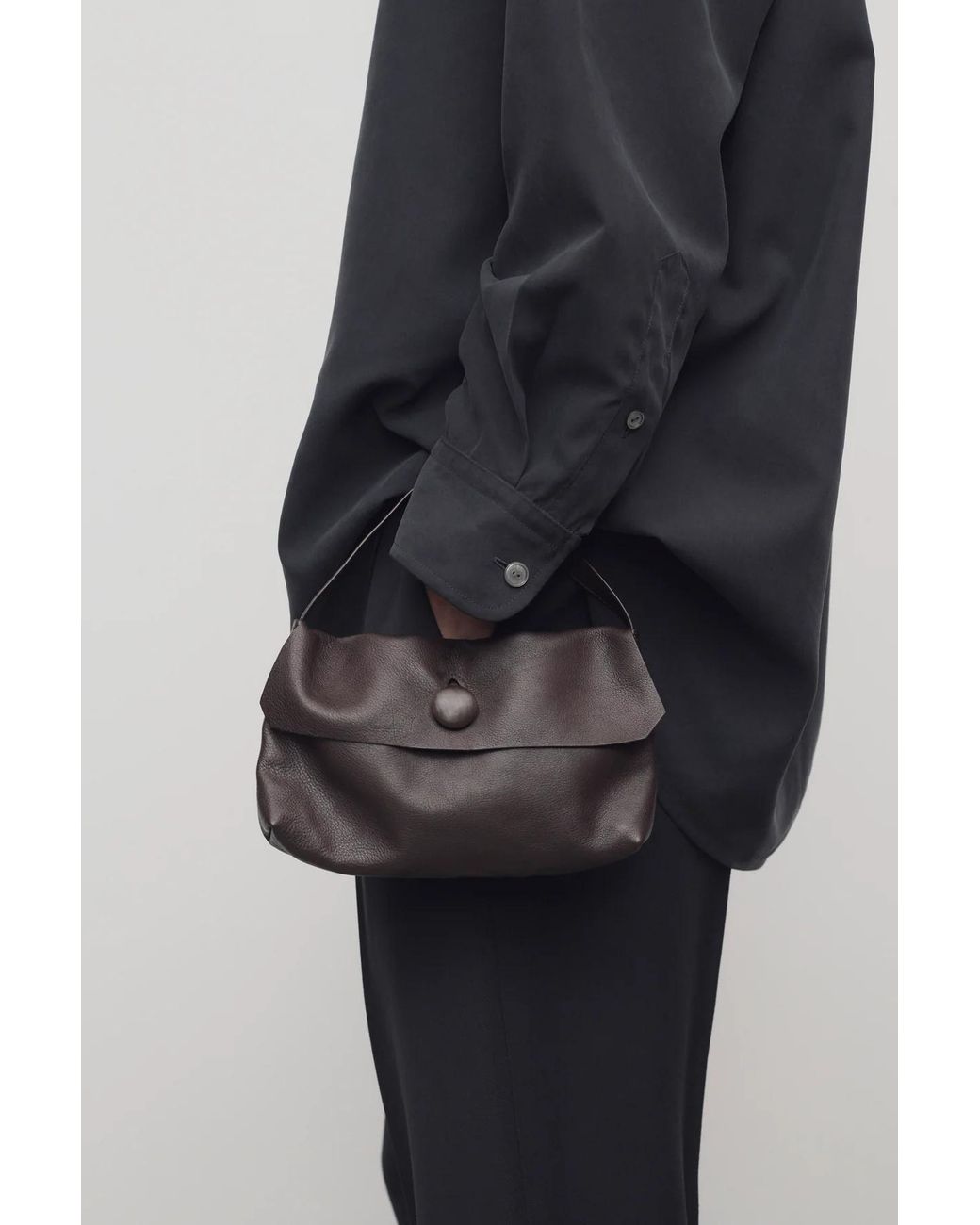 The Row Sally Handbag in Black | Lyst