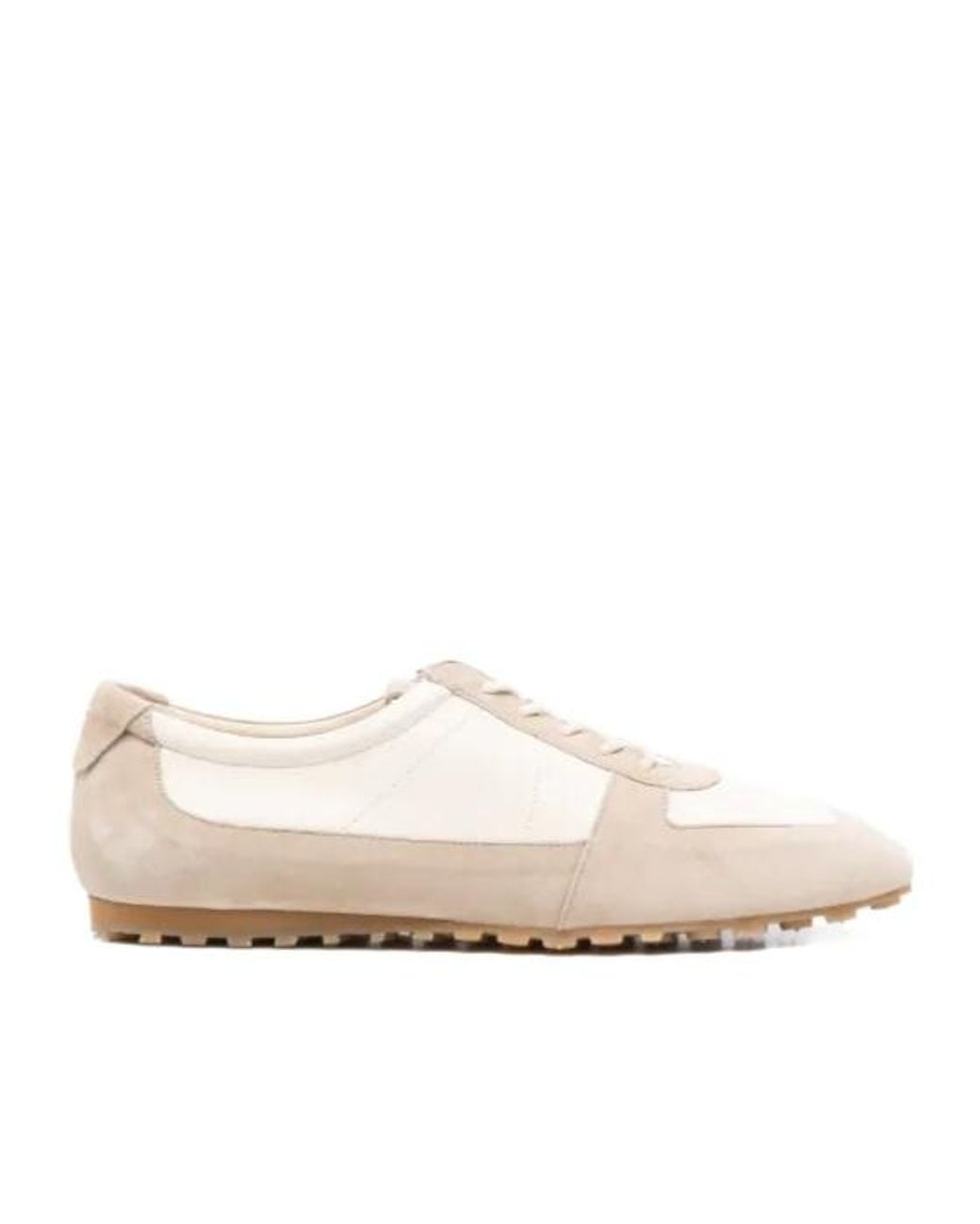 Aeyde White Uma Lace-Up Sneakers