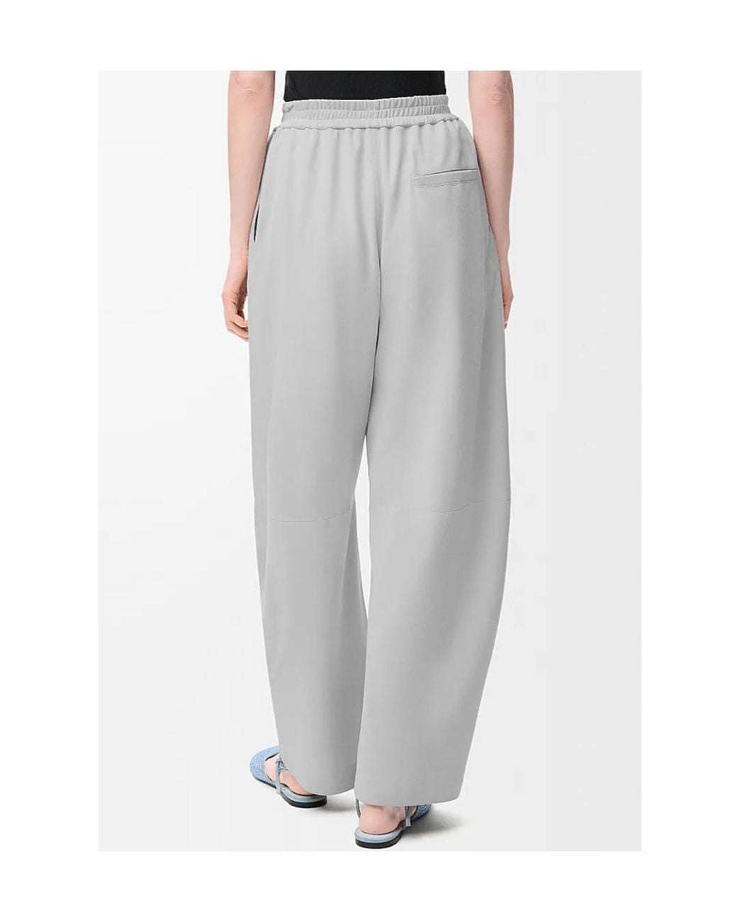 Loewe White Barrel Trousers