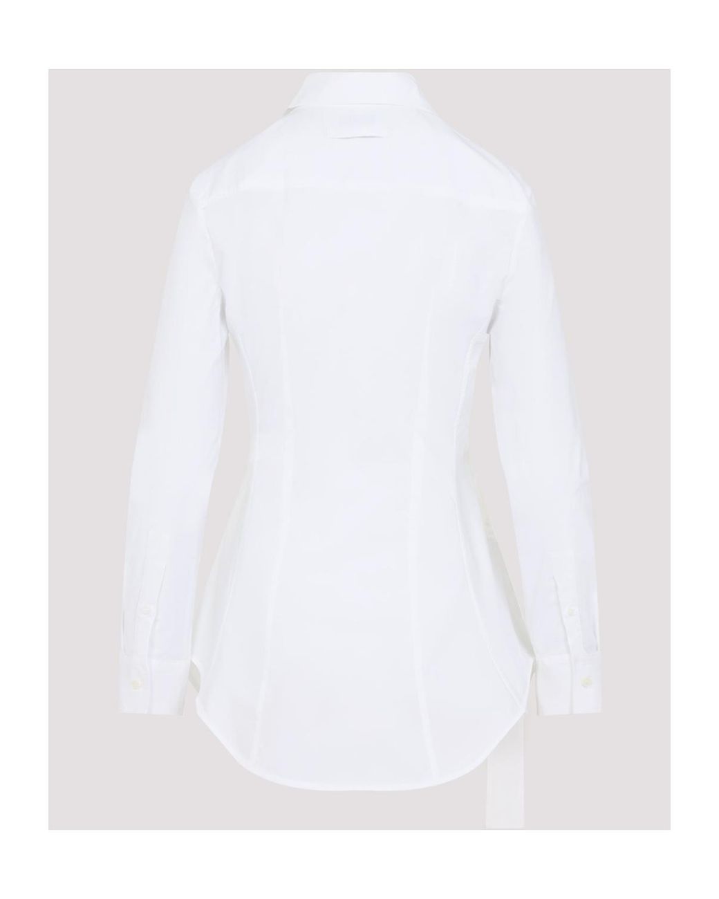 Jean Paul Gaultier White Long Sleeve Shirt