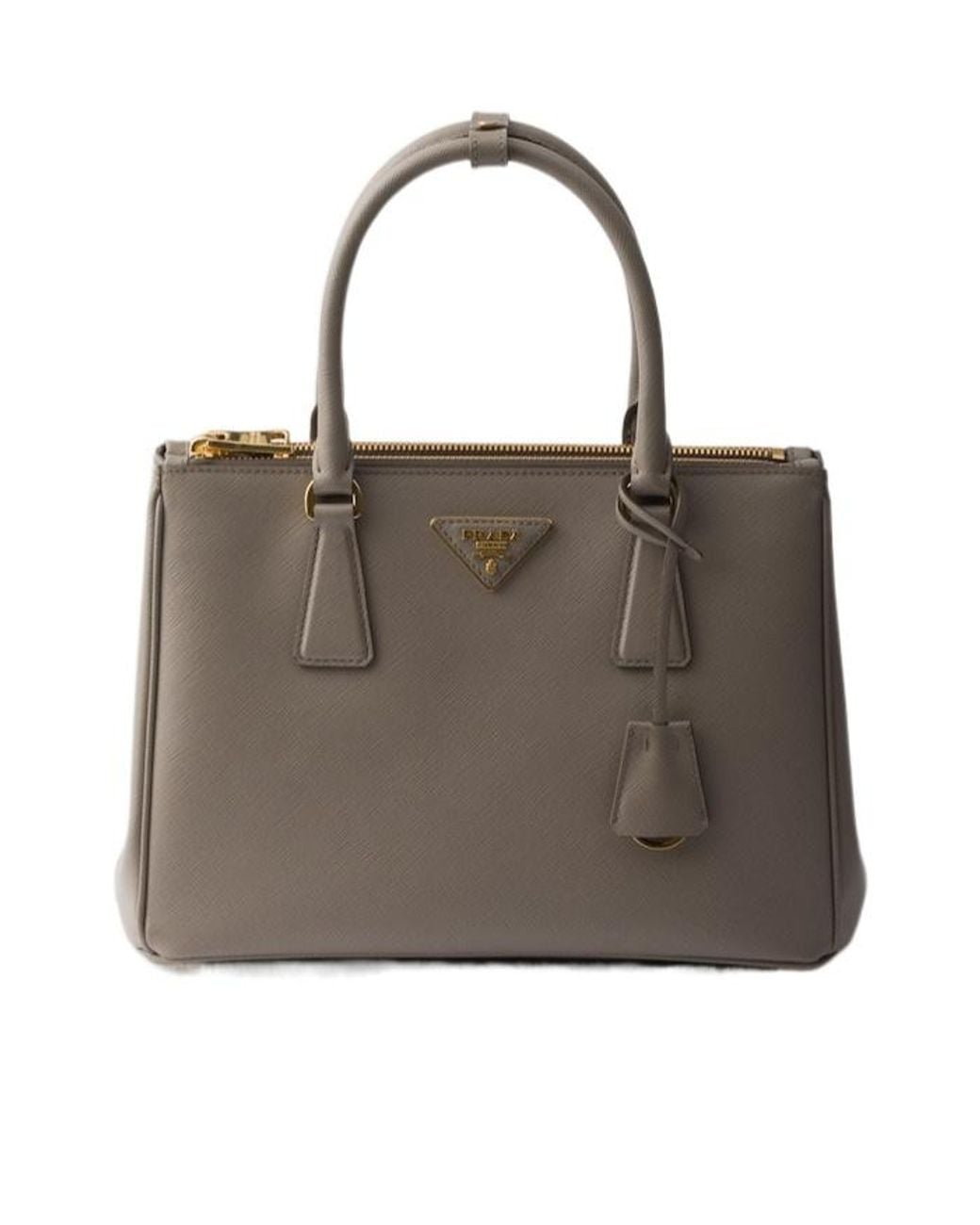 Prada Brown Galleria Medium Saffiano Leather Bag