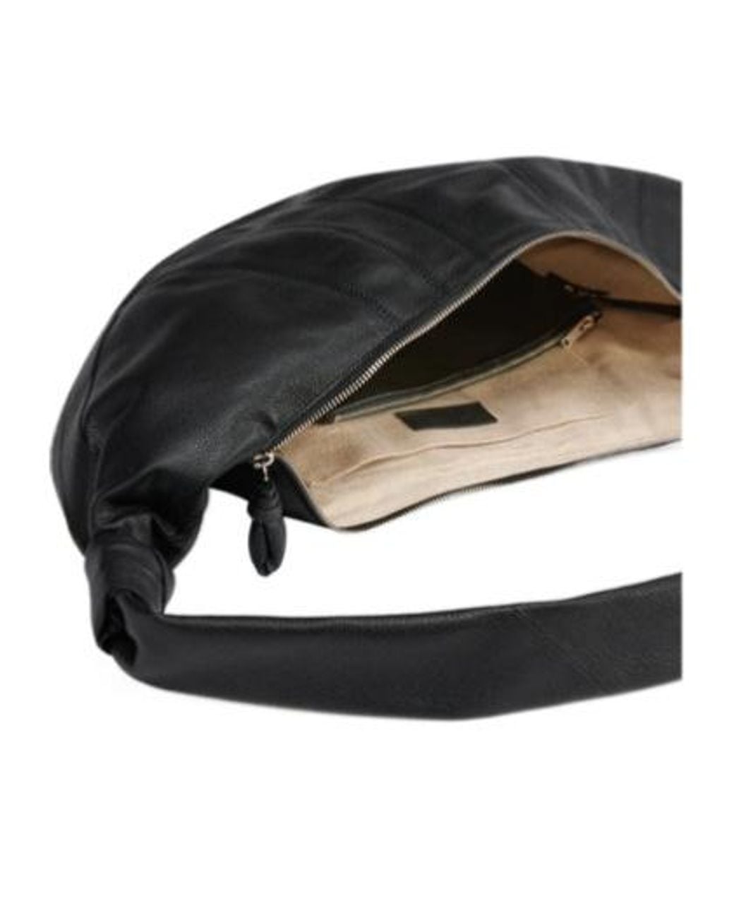 Lemaire Black Large Croissant Bag