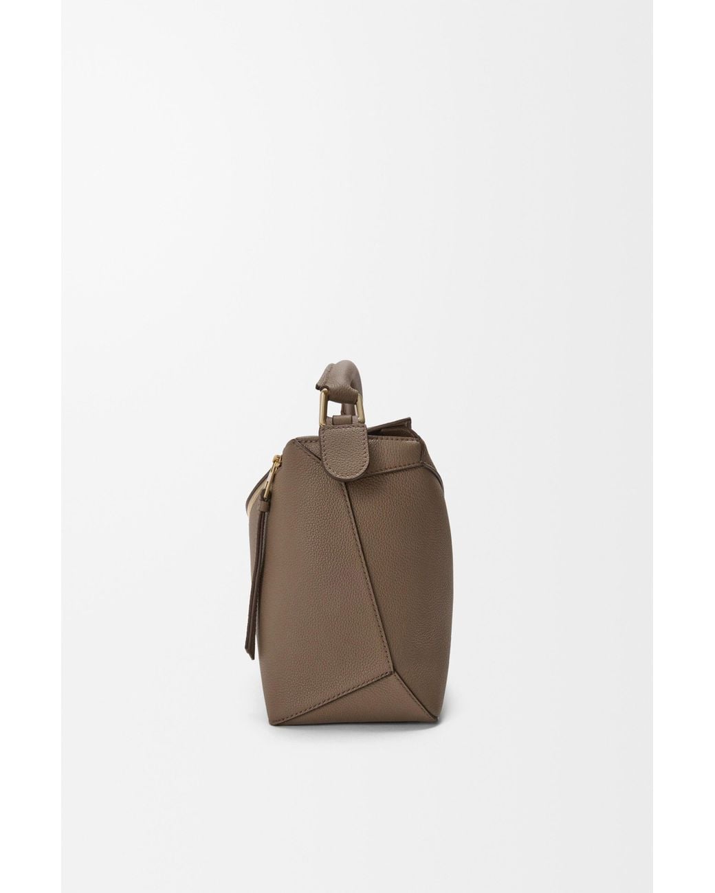 Loewe Brown Medium Puzzle Edge Bag