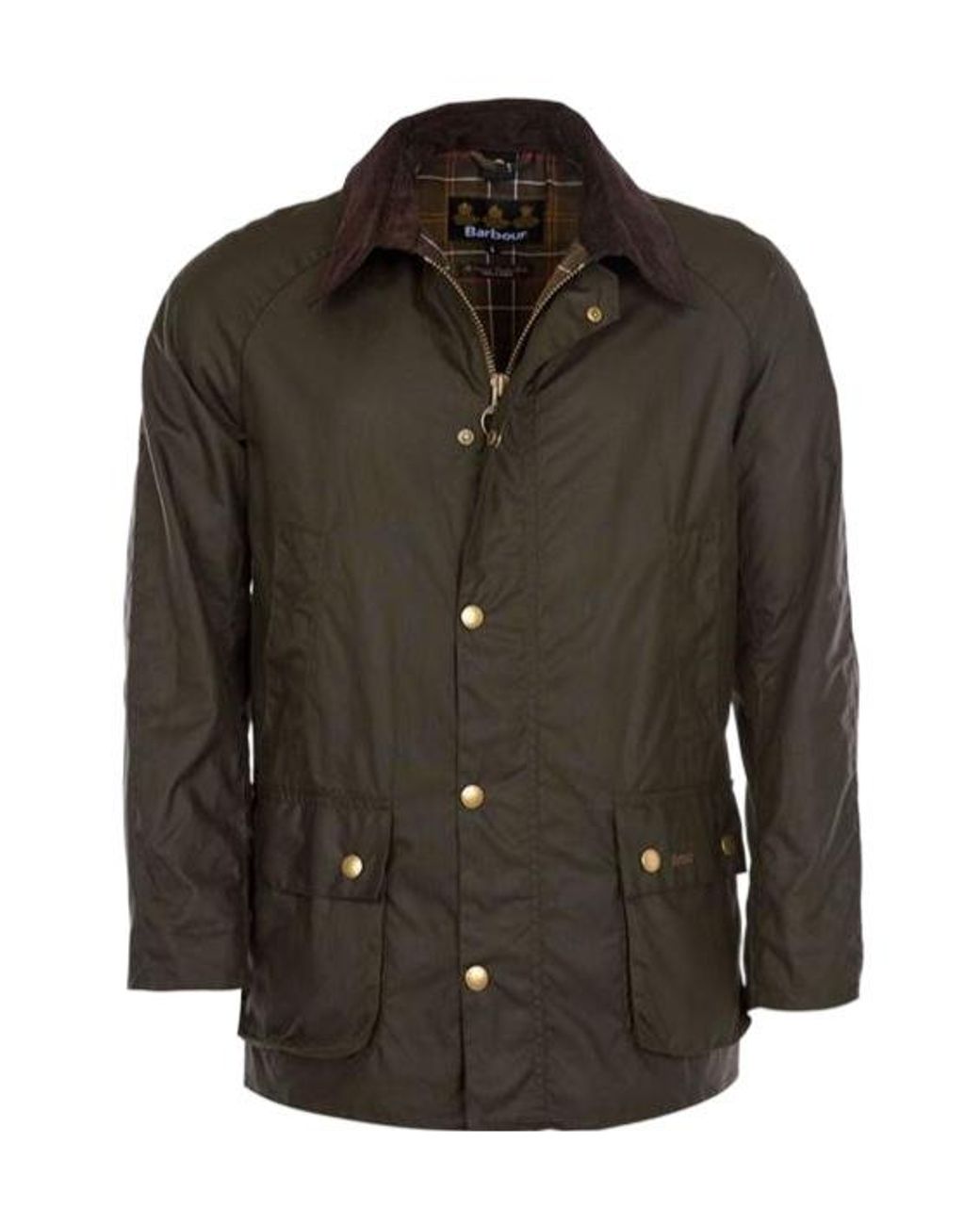 Barbour Brown Ashby Wax Jacket for men