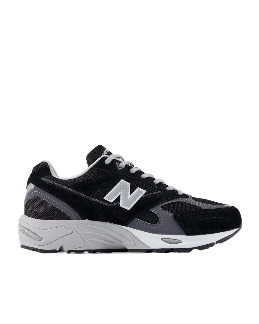 New Balance Black Leather & Mesh Cushioned 880R Sneakers for men