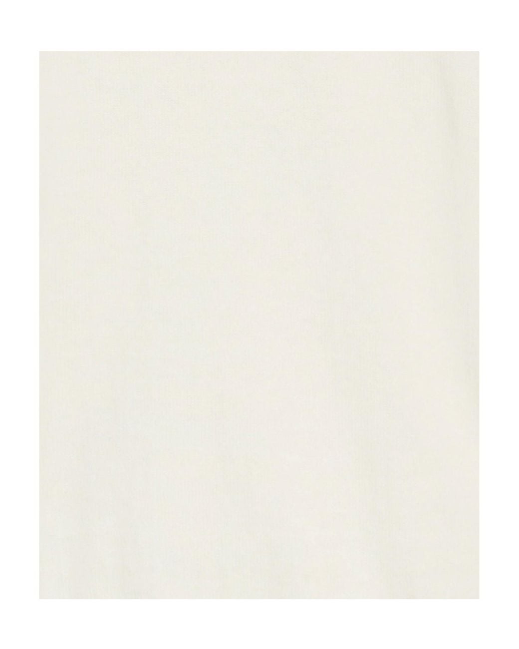 MAX&Co. White Polo-Neck Knit Top