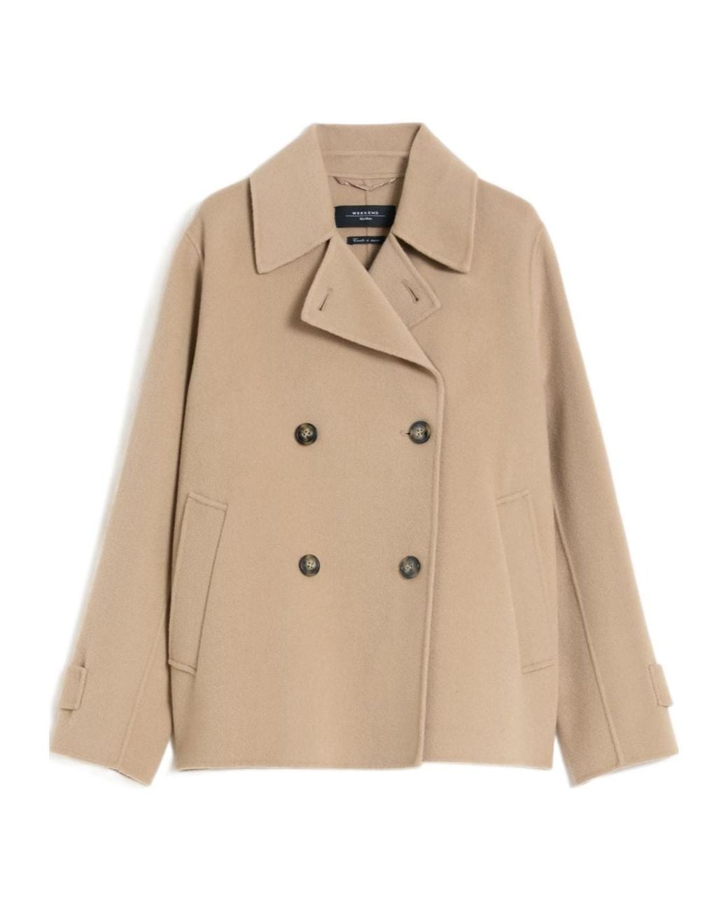 Weekend by Maxmara Natural Wkdfantino Double-Breasted Coat