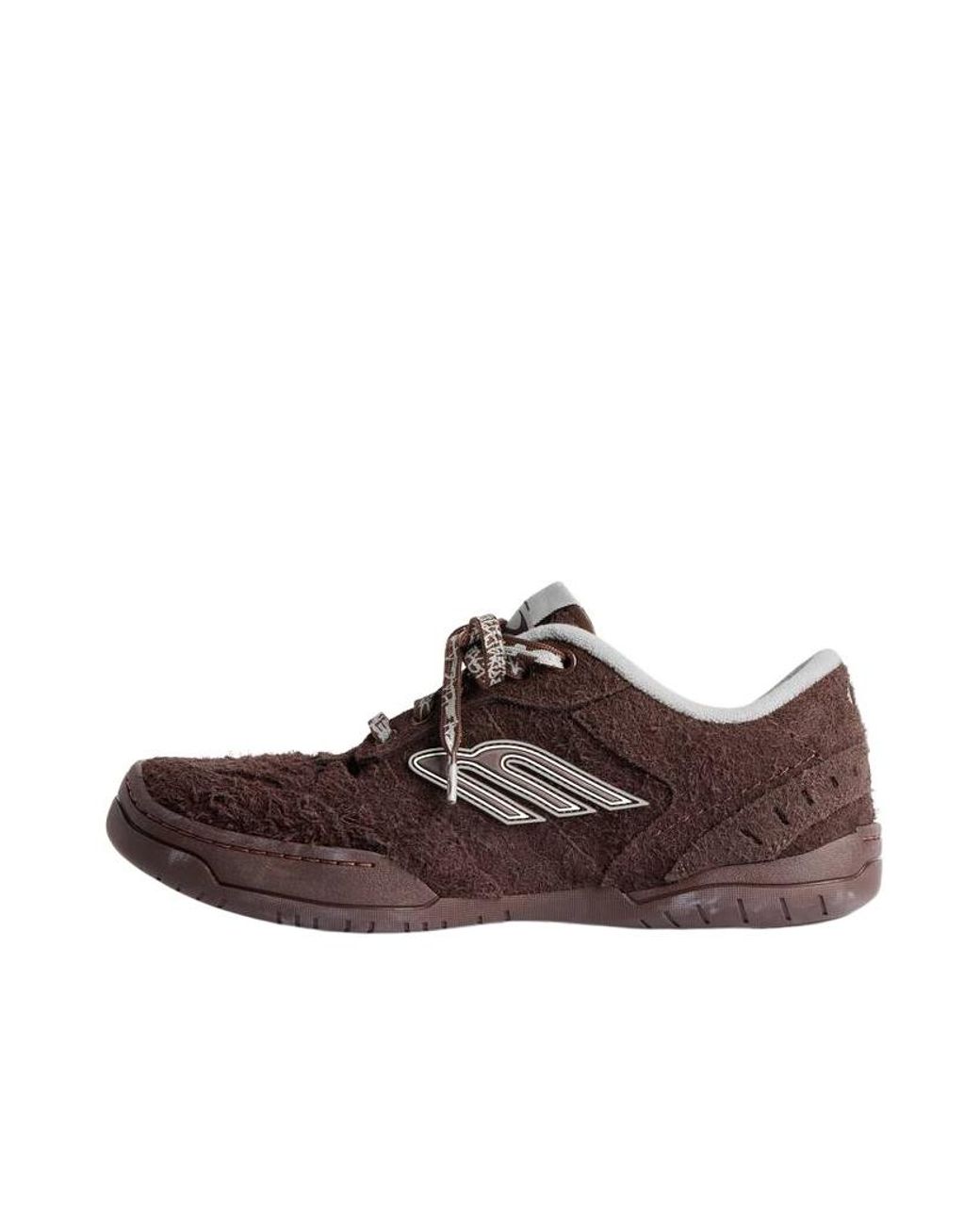 Balenciaga Brown Hamptons Suede Sneaker for men