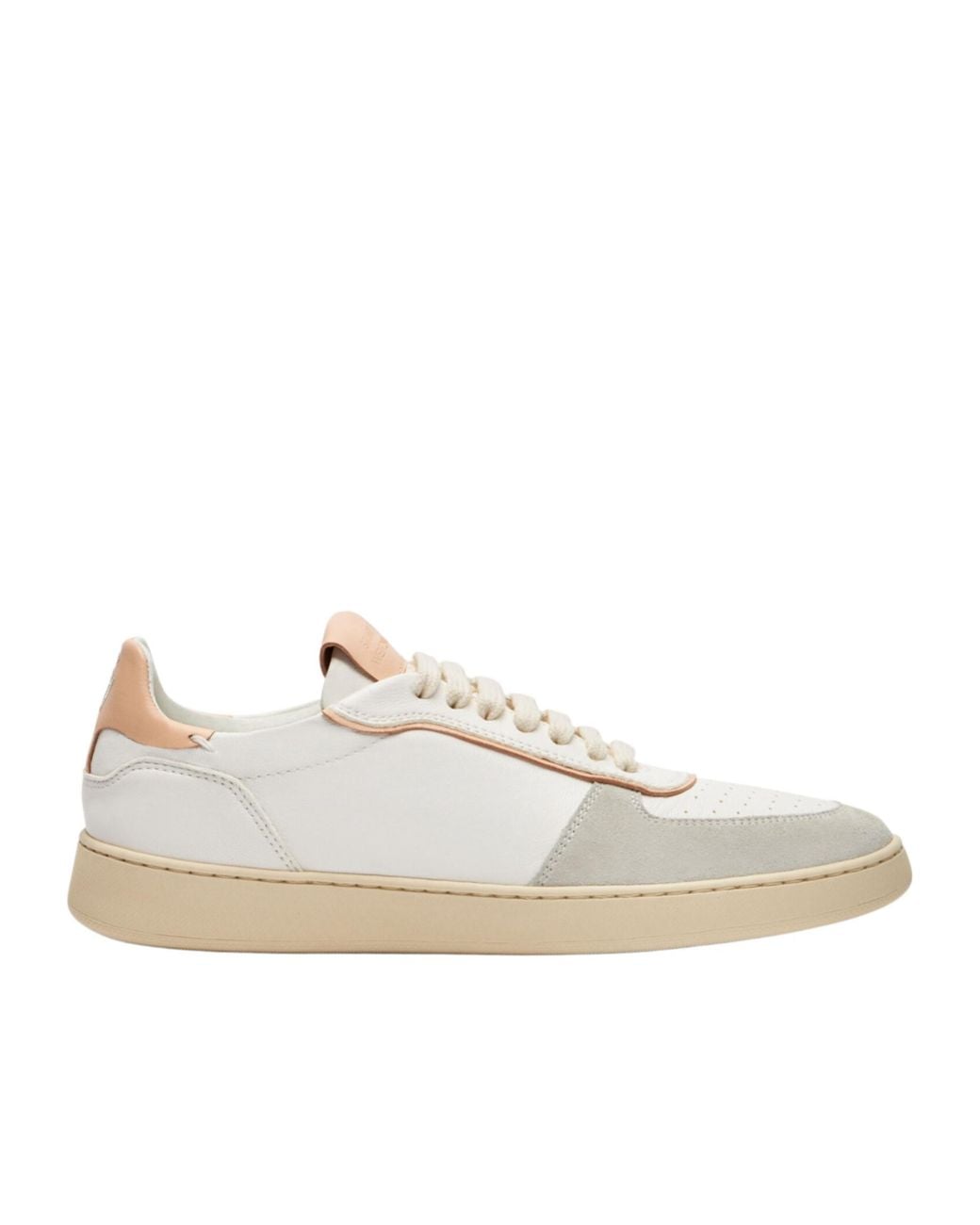 Stuart Weitzman White Sw Derby Leather Sneakers