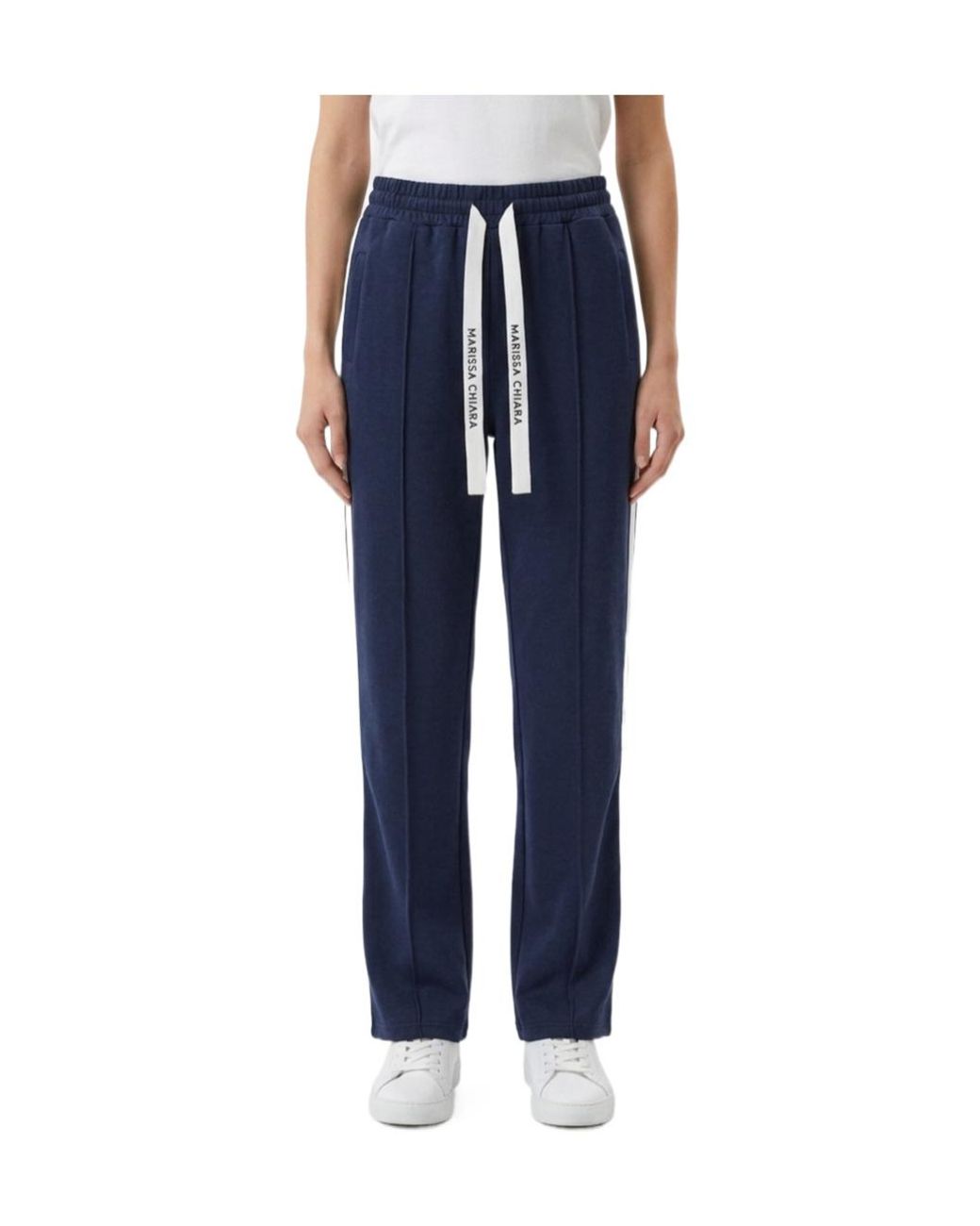 Marissa Chiara Blue Drawstring Sweatpants