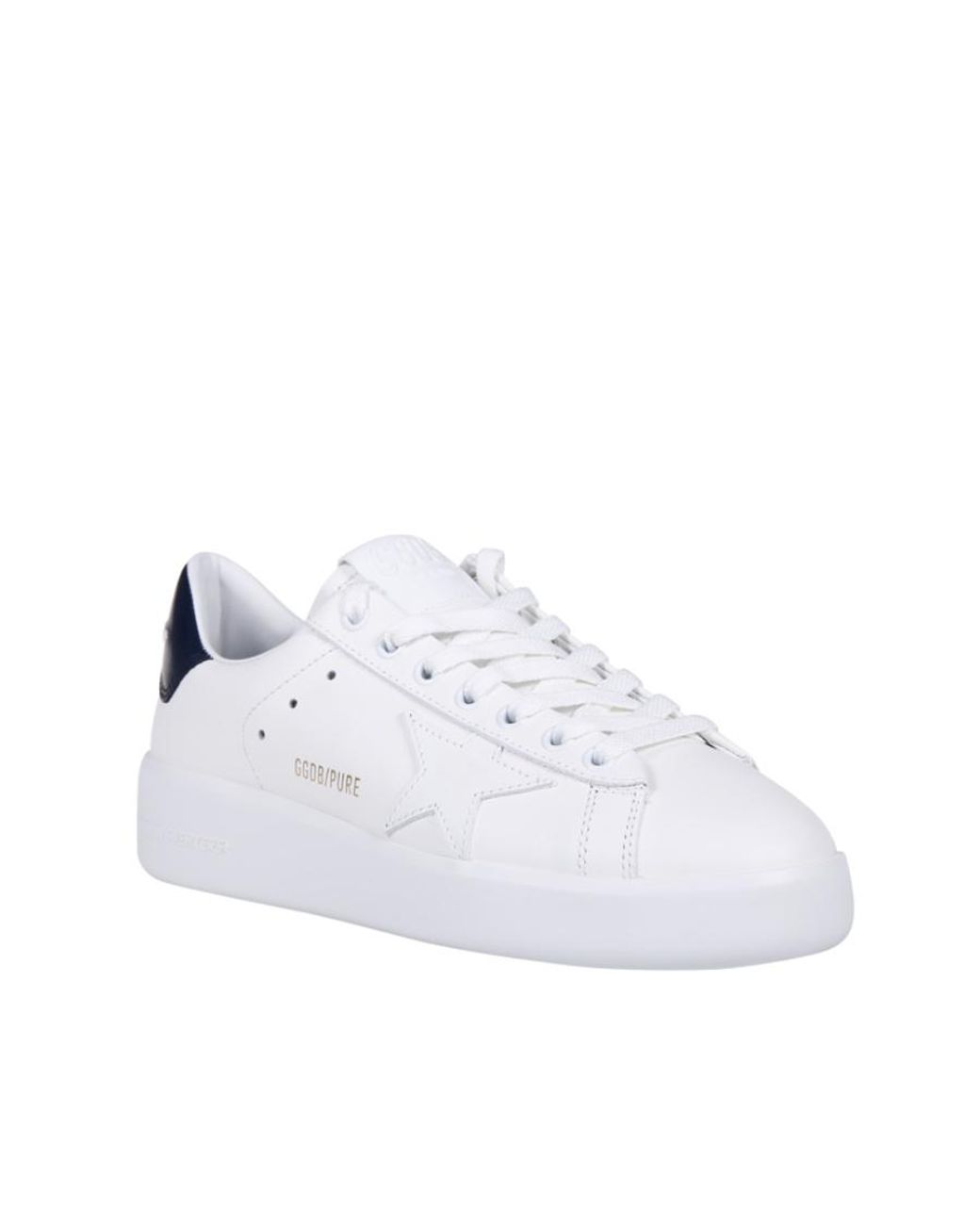 Golden Goose Deluxe Brand White Lace-Up Sneakers