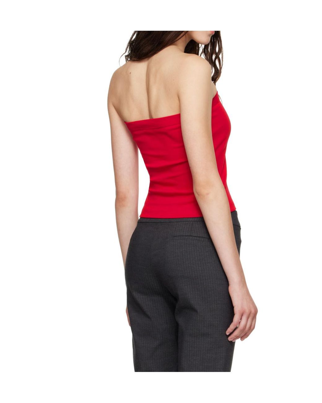 Flore Flore Red Bes Tube Top