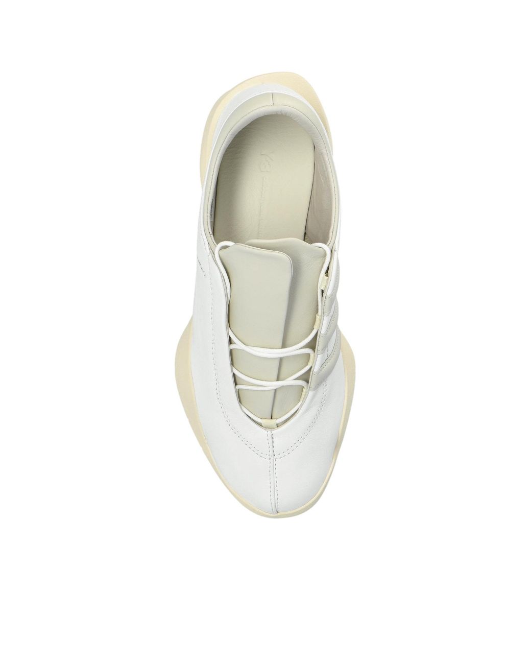 Y-3 White Regu Sneakers