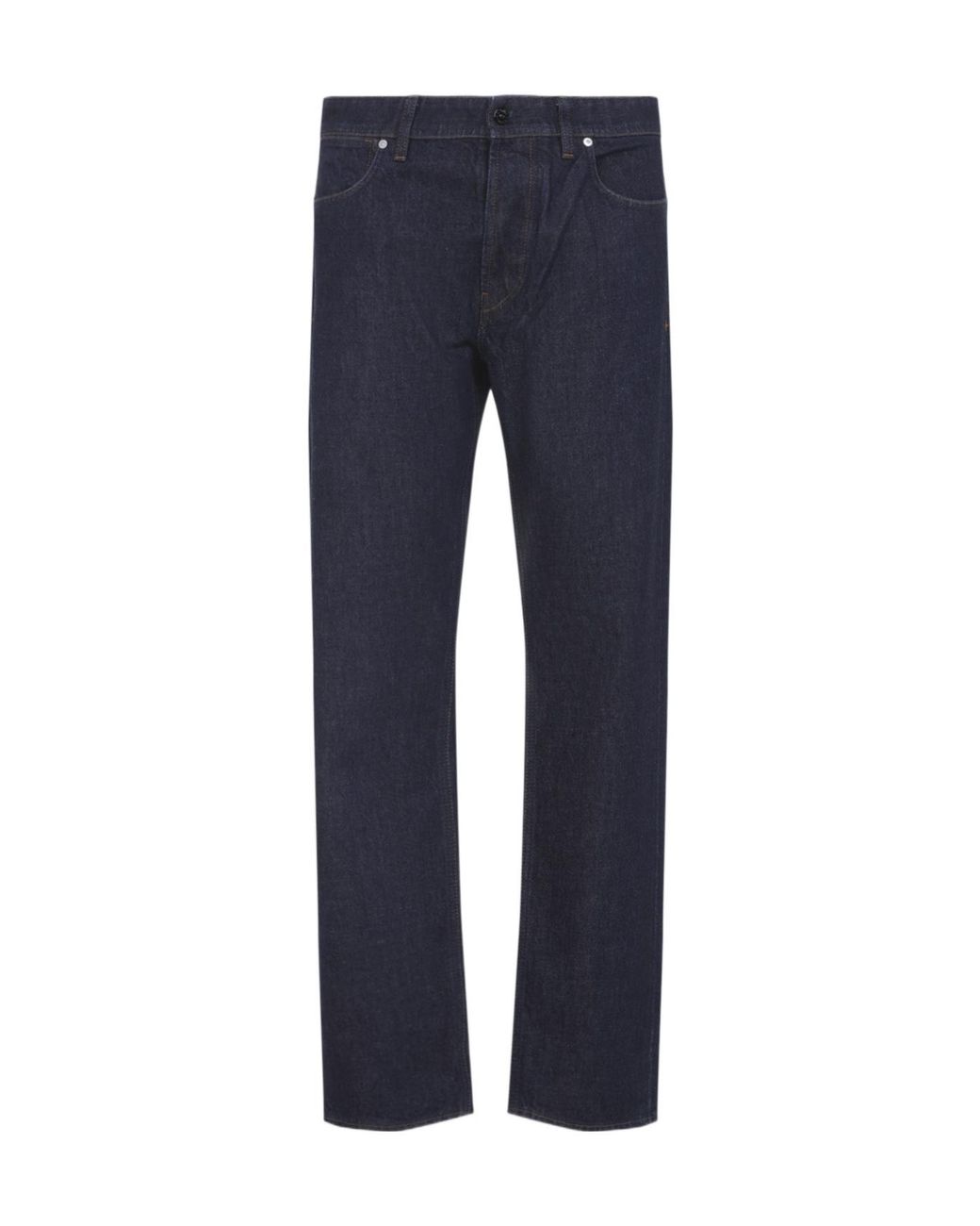 Stone Island Blue Logo Patch Jeans for men