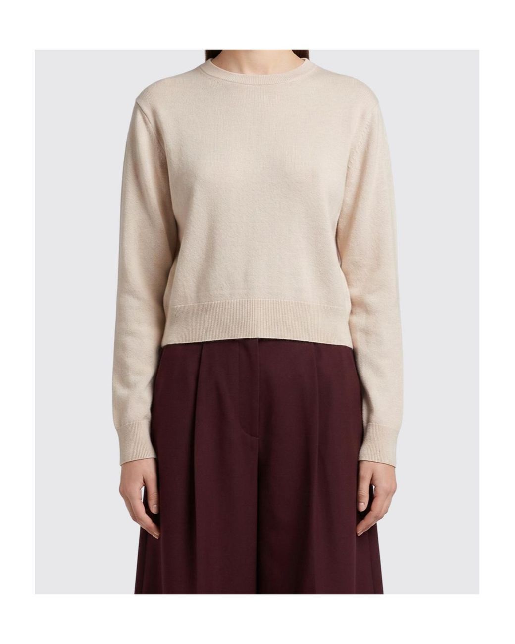 Extreme Cashmere White March Knitted Sweater