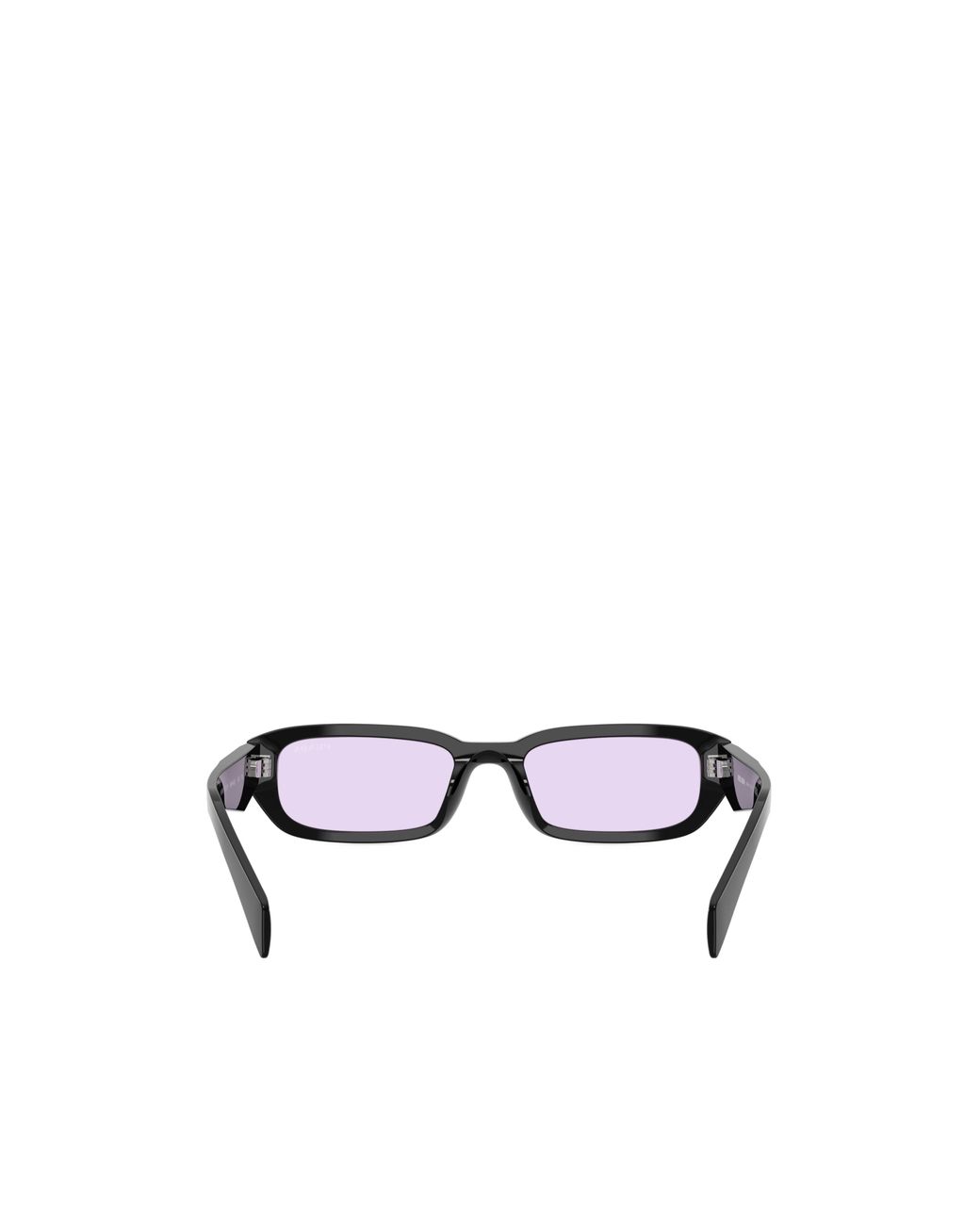 Prada White Eyewear Rectangle Frame Sunglasses