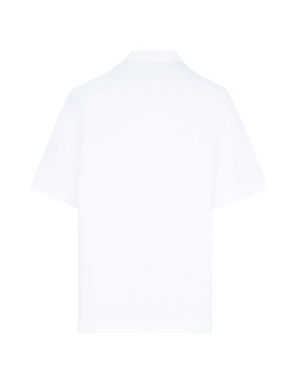 Paul Smith White Short Sleeve Shirt for men