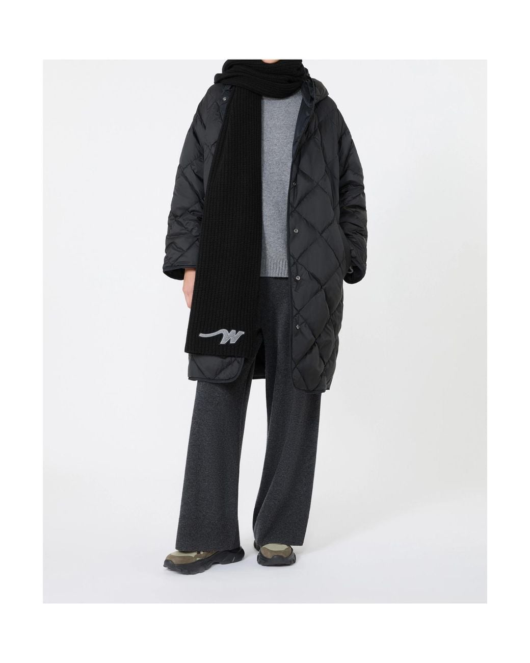 Weekend by Maxmara Black Reversible Down Jacket