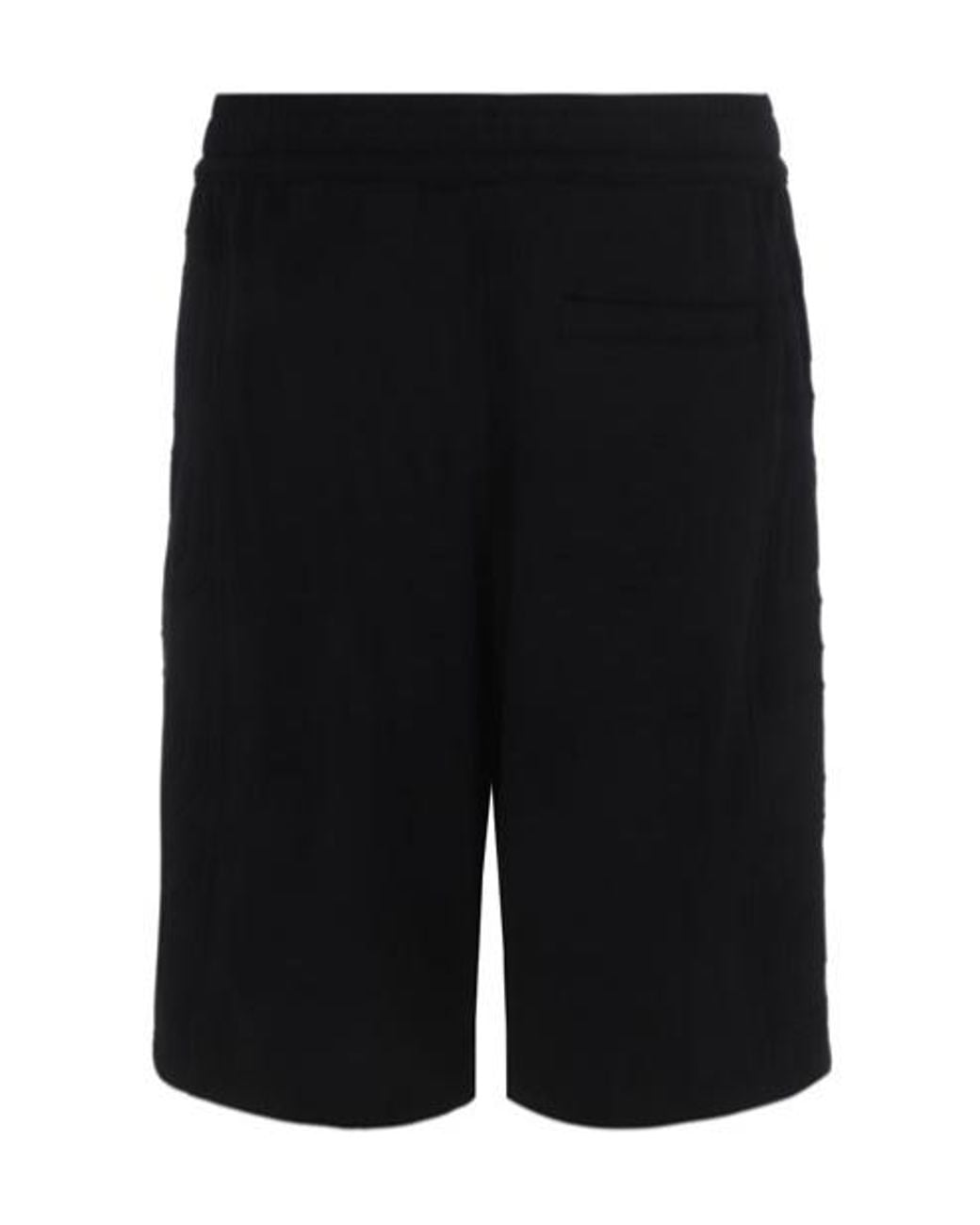 Burberry Black Elasticated Waist Track Shorts for men