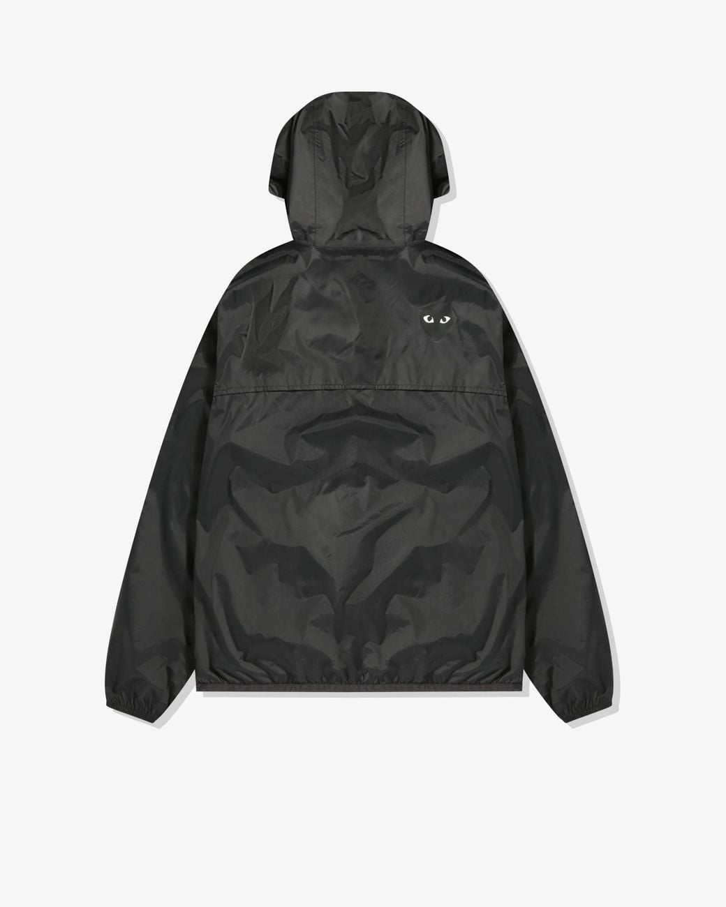 COMME DES GARÇONS PLAY Black Comme Des Garçons Play Hooded Zipped Jacket for men
