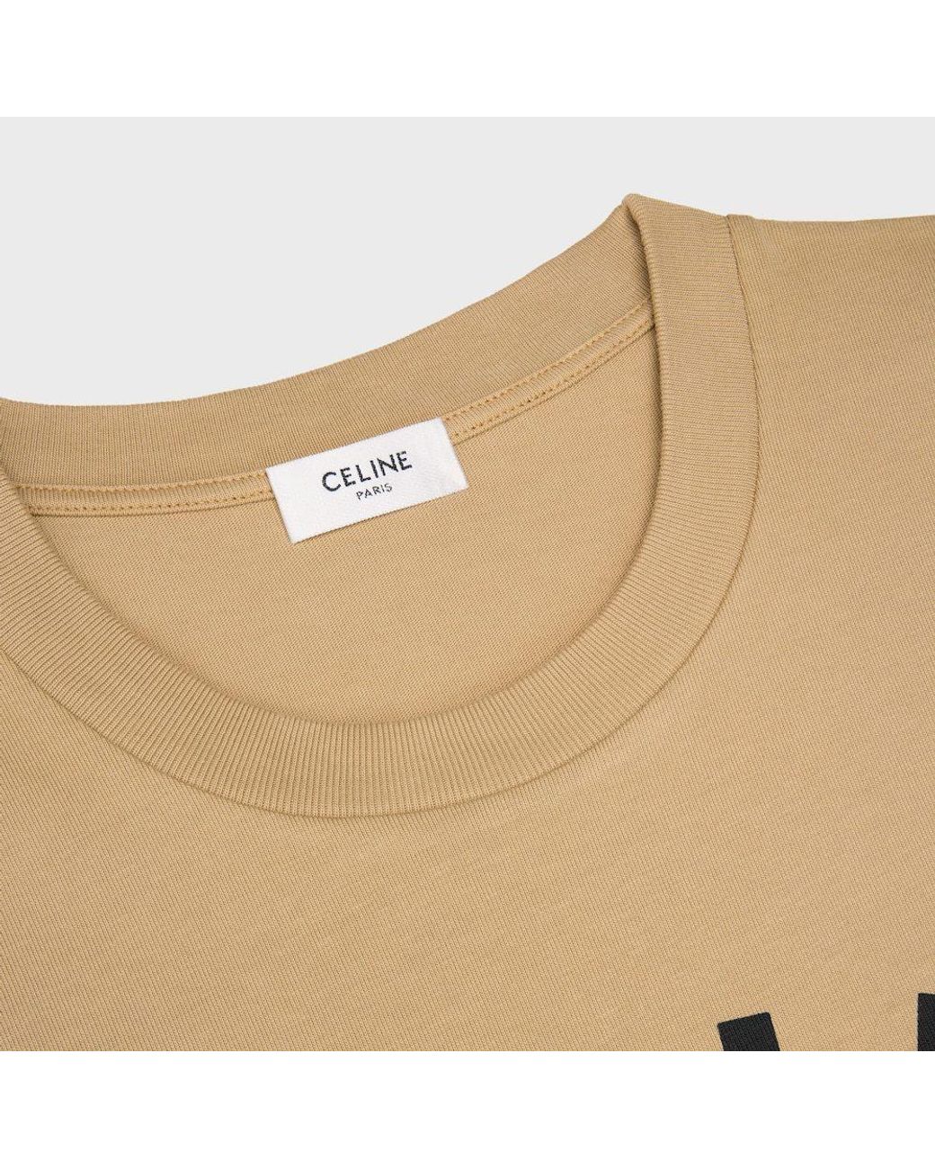 Céline Natural T-Shirt for men