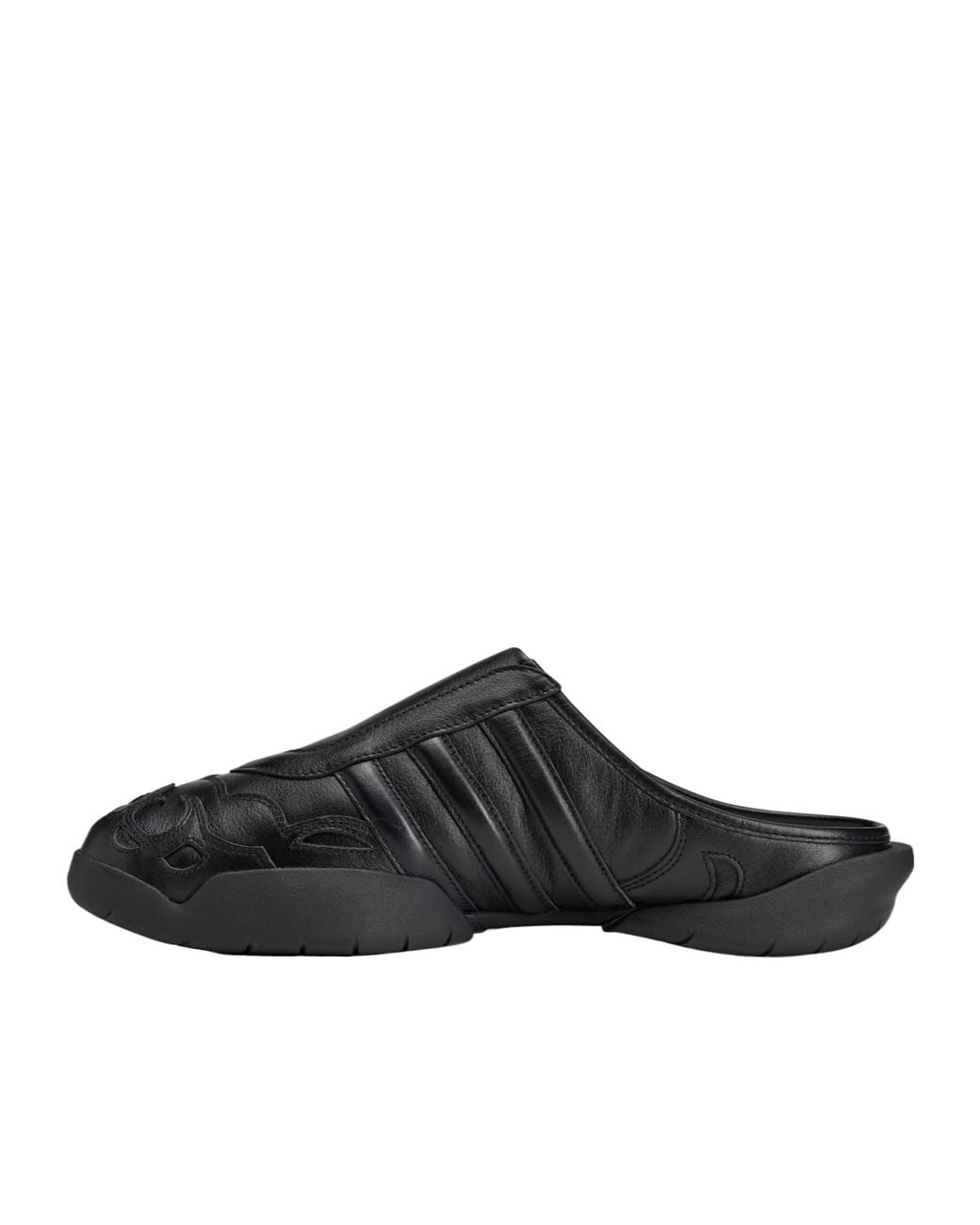 Y-3 Black Regu Slip-On Mules for men
