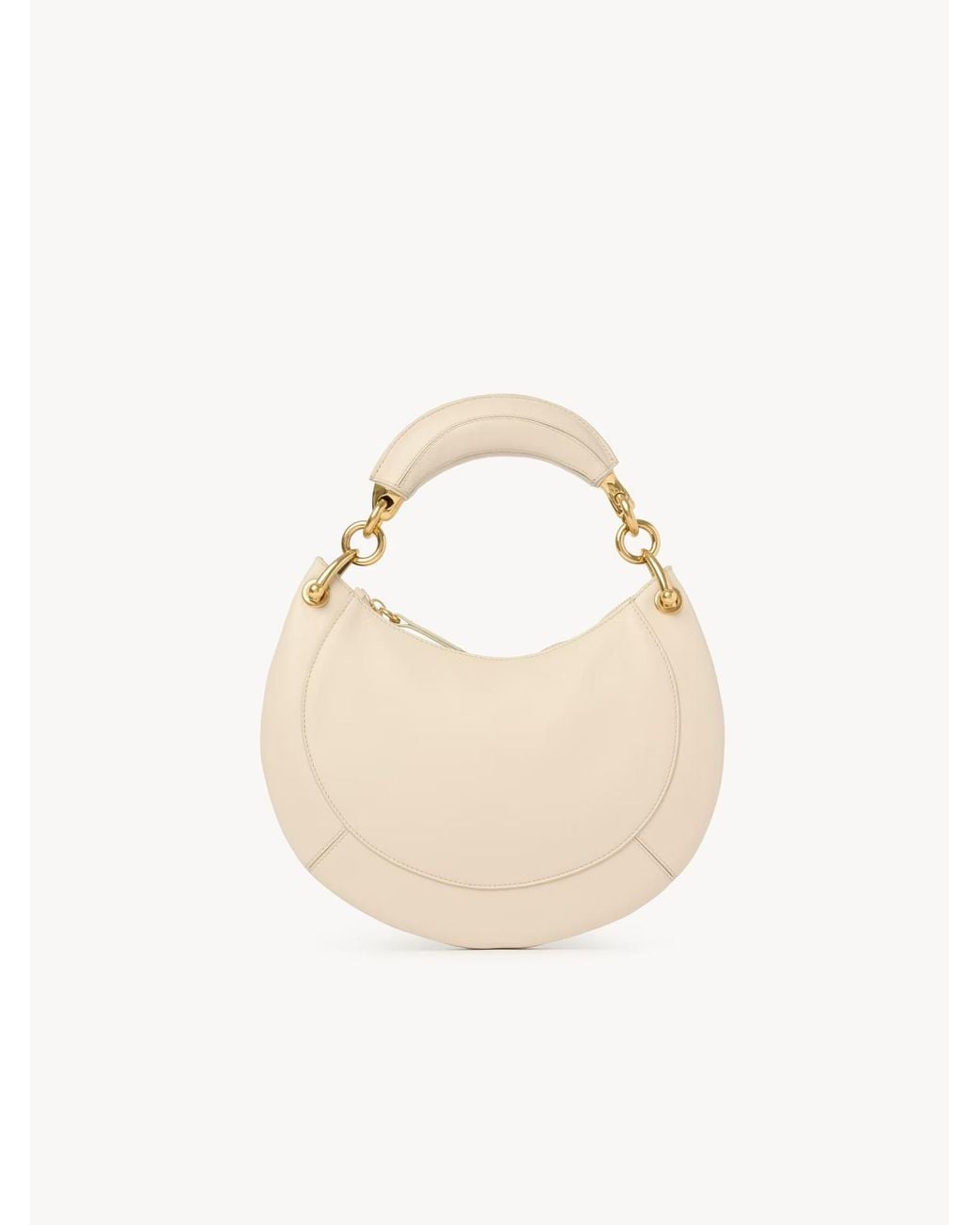Chloé Natural Chloé Marcie Small Hobo Shoulder Bag