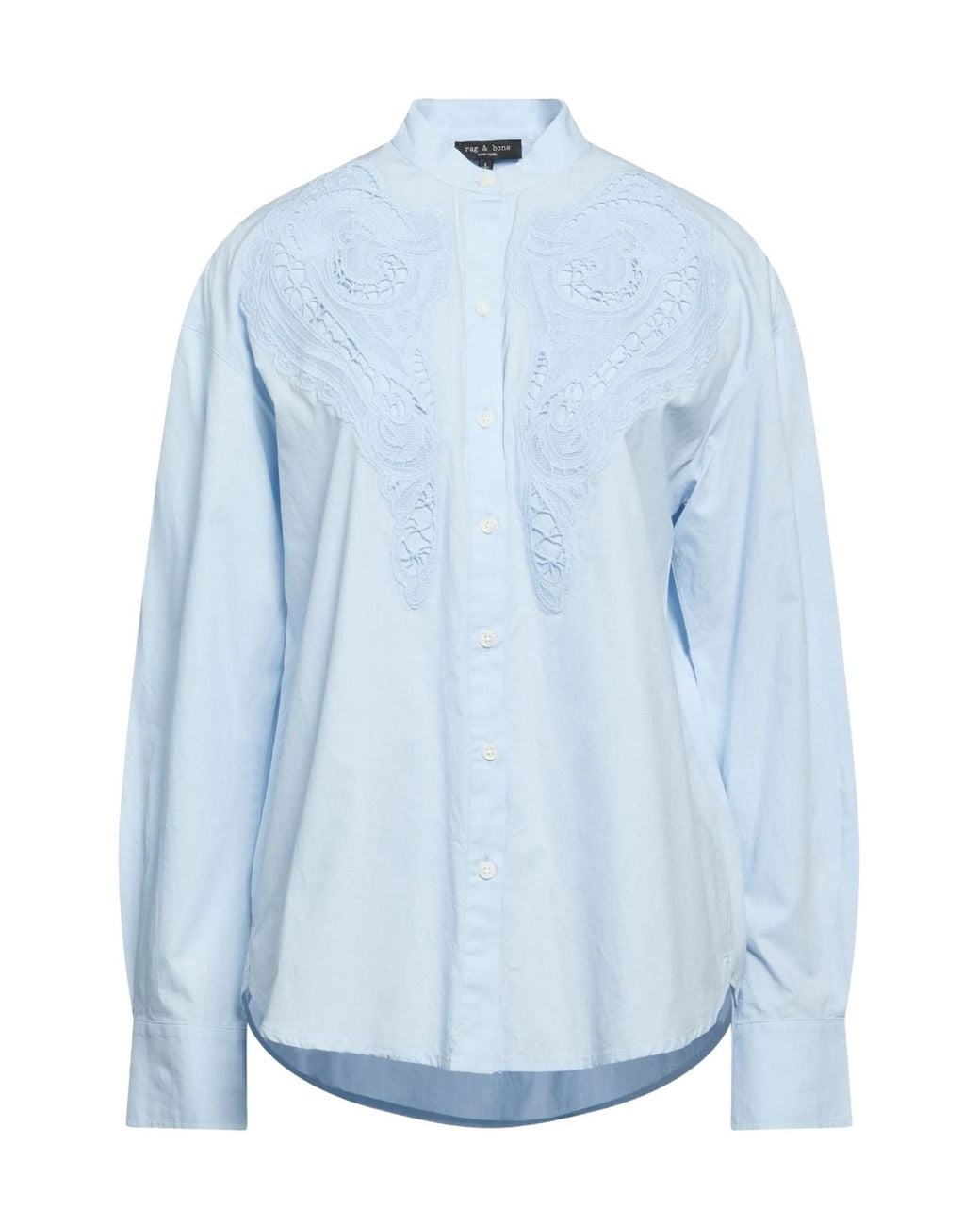 Rag & Bone Blue Solid Colour Shirts