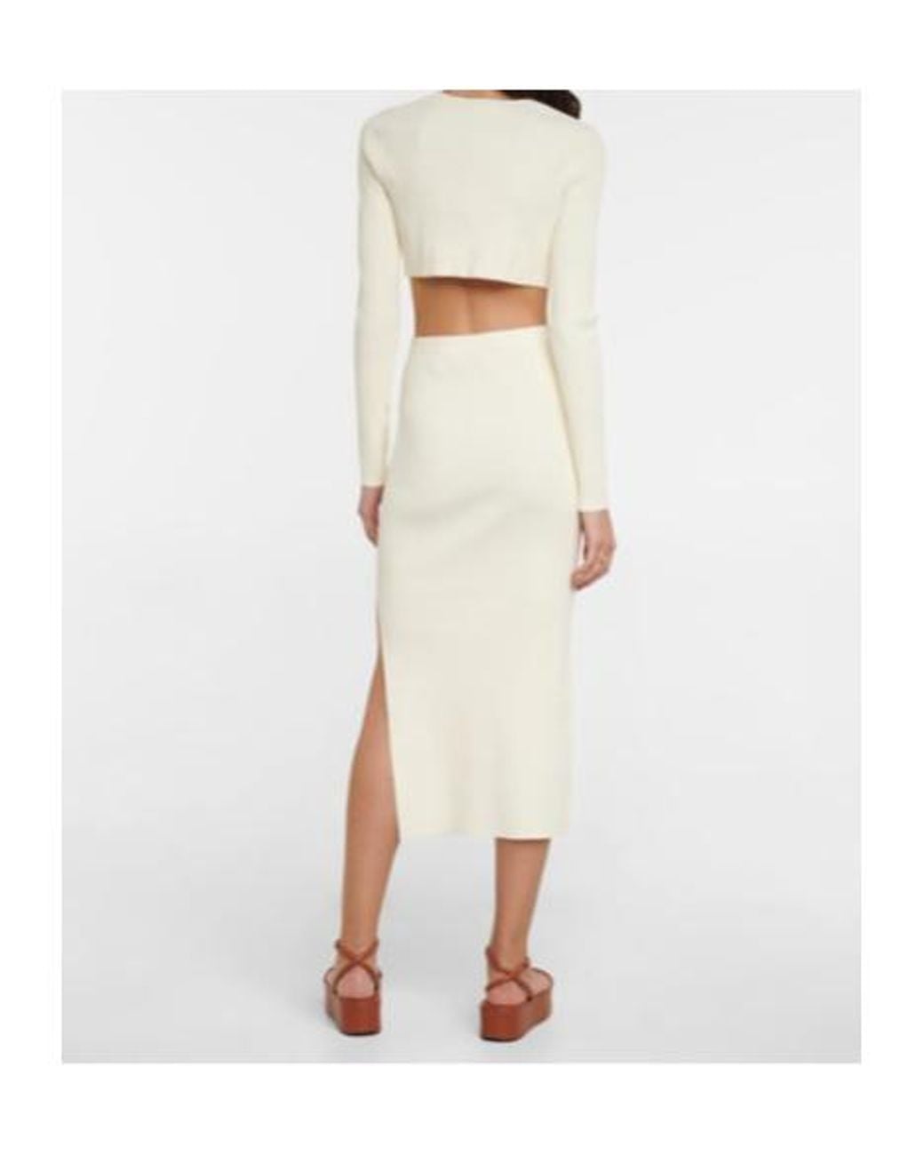 Altuzarra White Blazar Cropped Cardigan