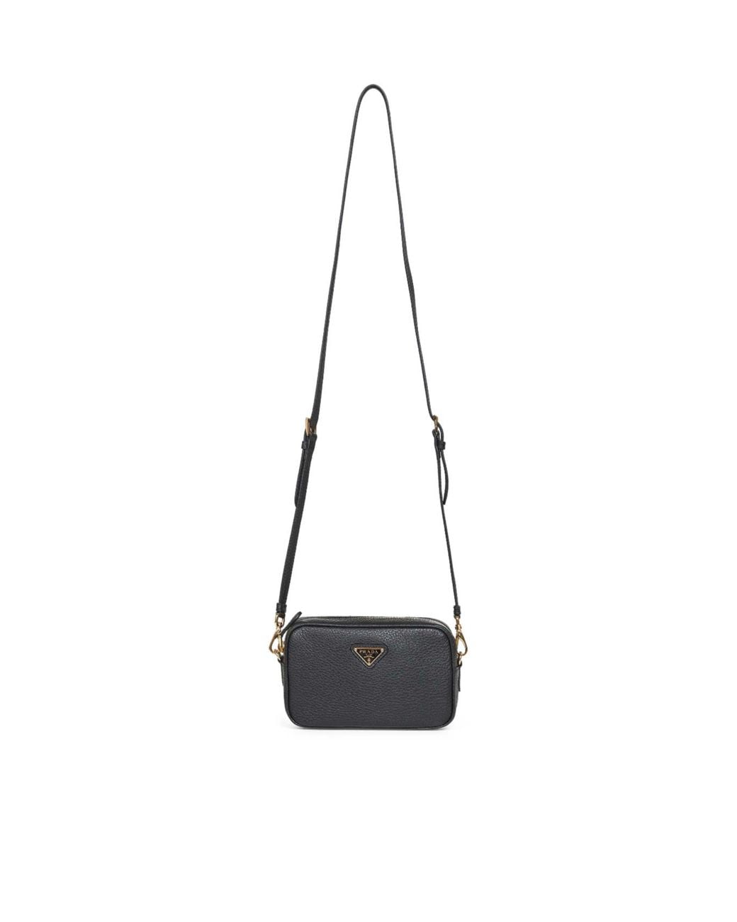 Prada White Logo Shoulder Bag
