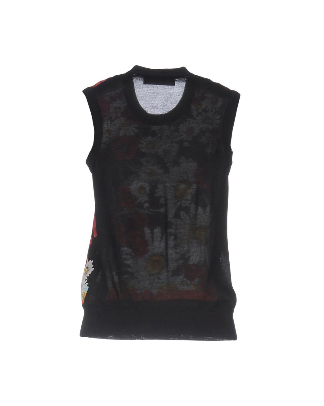 Dolce & Gabbana Black Printed Jumpers