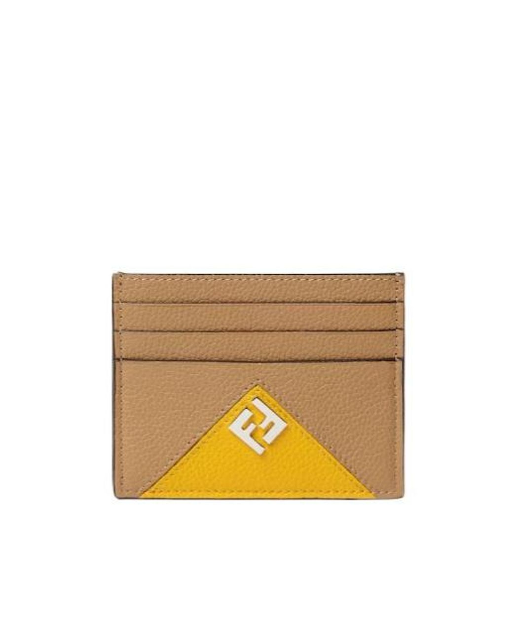 Fendi Natural Lui Card Holder for men