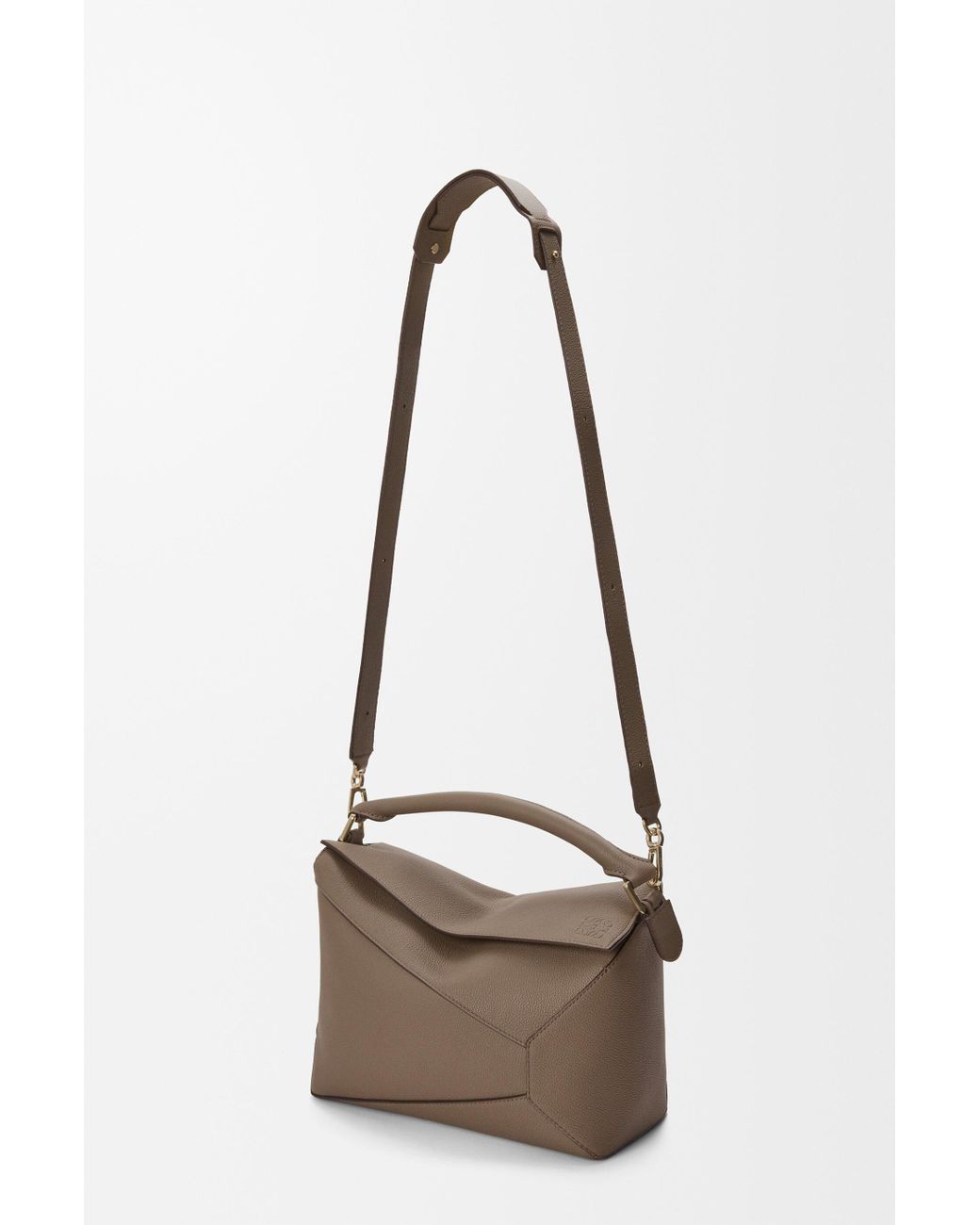 Loewe Brown Medium Puzzle Edge Bag