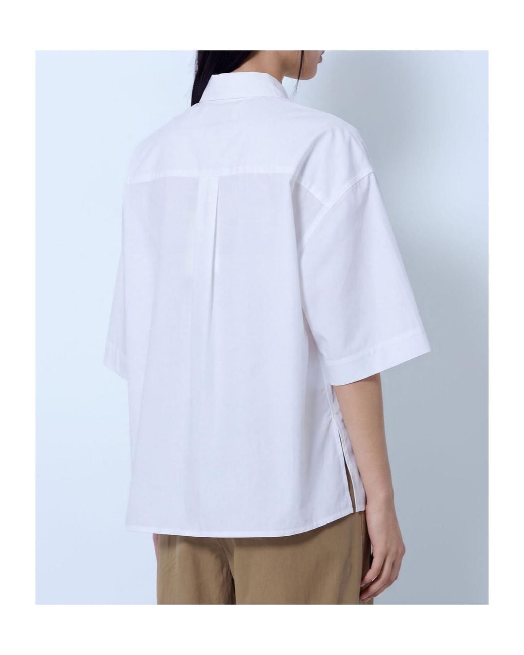 Studio Nicholson Blue Short-Sleeved Shirt