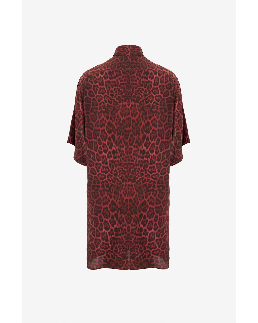 Stella McCartney Red Short Sleeve Dress