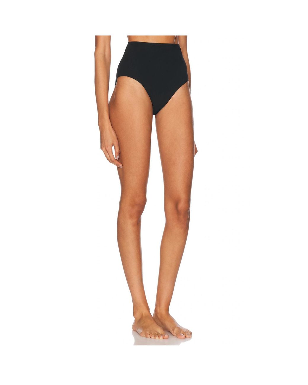 Nili Lotan Black High-Waisted Bikini Bottoms