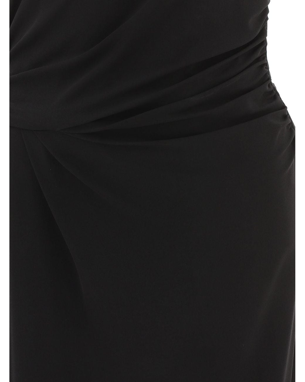 Céline Black Asymmetrical Dress