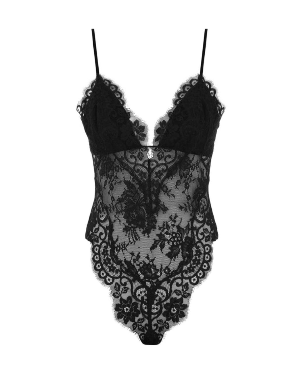 Zimmermann Black Lace Teddy