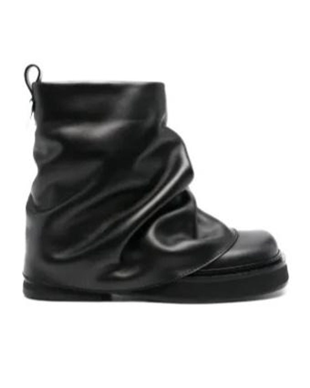 The Attico Black Mini Robin Boots